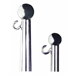 Flaggenstock mit Kugel (750, Ø 25)