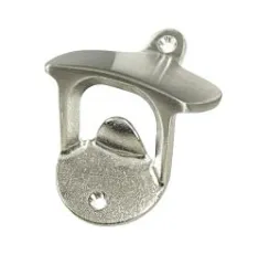 Flaschenöffner Wandmontage Edelstahl