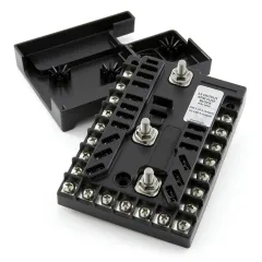 Fuse Block, 200 A, 13 Circuit w Gnd & Bl