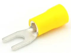 Gabelstecker (3.5 mm, gelb, 50)