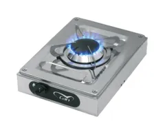 Gaskocher Aufbau, Brenner: 1x Mittel, 210x290x90mm