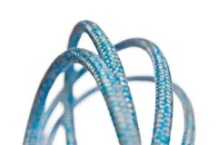 GLEISTEIN MegaTwin 07 Dyneema/PES 6mm silbergrau/weiß 100m