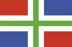 Groningen Flagge 20x30cm