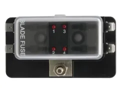 Halter 6 Flach-Sicherungen