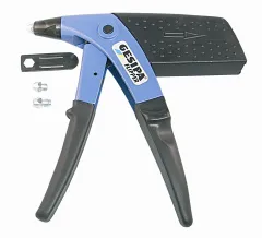 Handnietzange Flipper inkl. 3 Mundstücke