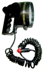 Handsuchscheinwerfer, Halogen, 12v/55w, Gummi Gehäuse, Spiralkabel 2m Mit 12v Stecker