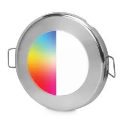 Hella Apelo Euroled 75 RGB/W Deckenleuchte, Niro, 9-16VDC, 80°, Federclip-Montage