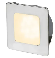 Hella Euroled 95, Gen 2, Niro Ring, Warmweiß, 78mm, Quadratisch