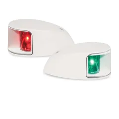 Hella NaviLED Compact Deckmount Navigation Light Pair (BB+SB, weiß, getönt, 2)