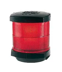 Hella Serie 2984 Signallaterne, 12v/25w, 360°, Bsh-2nm, Ip55, Schwarzes Gehäuse Mit Rote Linse