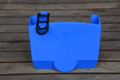 HUMMINBIRD TFA Geberschutzhülle für MEGA Live blau, Backbordseite