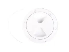 Inspektionsdeckel 203mm weiß