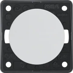 Integro FLOW Serienschalter chrom matt galv.