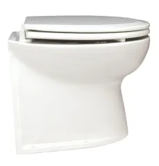 JABSCO Toilette Deluxe Flush mit Spülpumpe 12V 14 gerade, Soft-Close