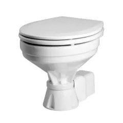 Johnson Pump Aquat Silent-Electric Toilette, 12v/13a, Komfortable Schüssel