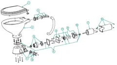 Johnson Pump Elektromotor 24v Für Schiffstoilette