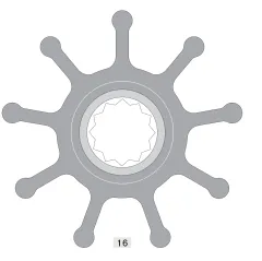 Johnson Pump Impeller 802b