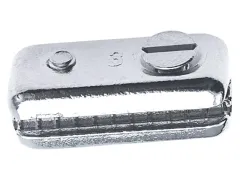 Kabelklemme verchromt 3mm
