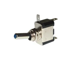 Kippschalter, 24v, On/Off, Blau Led