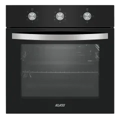 Klass oven zwart