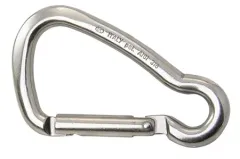 KONG Karabinerhaken asymm. AISI316 50mm