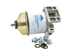 Kraftstofffilter mit Absetzbecher transparent