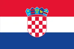 Kroatische Flagge 30x45cm