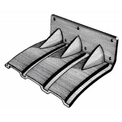 Kunststof Trim tabs (bis 6/8 Meter, 365 x 245, 0, 0, 0)