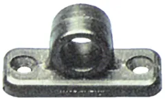 Kunststoff Leitöse, Ø10mm, Schwarz