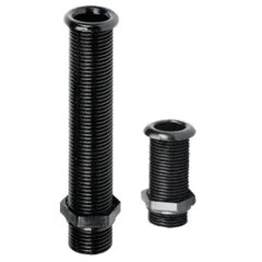 Kunststoff Lenzrohr, Ø22mm, H=62mm, Schwarz