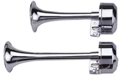 Kunststoffverchromtes Elektromagnetisches Signalhorn, Einklang, L=292mm, 12v, (105db(A)-550hz)
