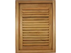 Lamellentür mit Rahmen rechteckig 38.1x50.8x3.5cm