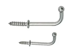 LAMP Schraubhhaken Form L TY-20 A2 22mm 10St.