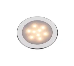 Led Deckenleuchte, 12vdc, Aluminium, Ø69,5mm