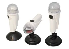 LED Nav-Licht Signal weiß Super-Saugfuß 20cm hoch