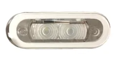 Led Orientierungsleuchte, Kunststoff, Einbau, 12v/0,21w, Led 2x 0,2w, 84x29mm