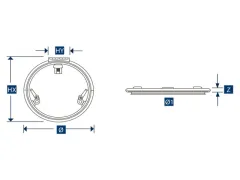 Lewmar Low Profile Luke Rund Gr22