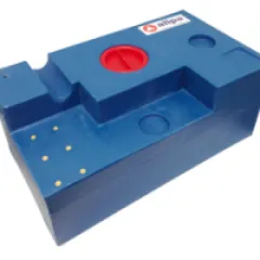 Losse polyethyleen vuilwatertank, rechthoekig, 53ltr, 550x400x300mm