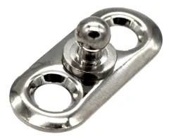 LOXX® Anschraubunterteil Ms vernickelt