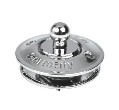 LOXX® Stoff-UT chrom Scheibe lang VP= 100St