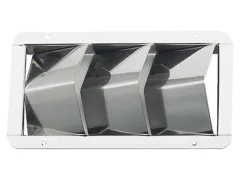 Lüfterrost Edelstahl 205x114mm