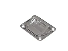 Lukenheber Edelstahl 76x57mm