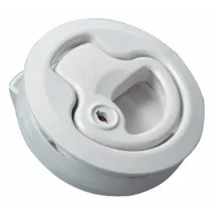 Lukenringe aus schwarzem Kunststoff Luke ohne Schloss