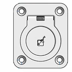Lukenringe (Edelstahl, 38 mm, 44 mm)