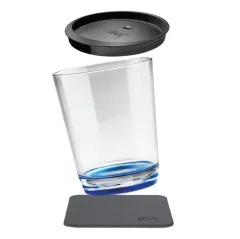 Magnet-Trinkbecher (2er-Set), Lui Blue