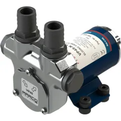 MARCO VP45-N Kunststoff-Flügelzellenpumpe (24V/10A, 3/4", 45 l/min., 2 m, 1.2 bar, 153 x 160 x 131 mm)