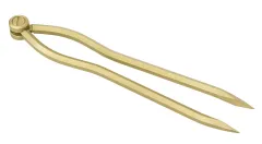 Marinezirkel, klassisch Messingfarben matt 185mm