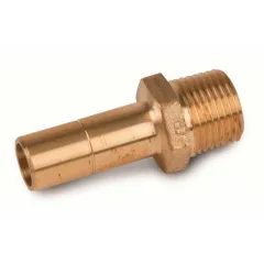 Messing-Anschluss (1/2" x 15 mm Aussengewinde)