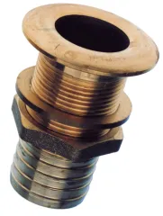 Messing Borddurchlass Mit Schlauchtülle, 3X80mm