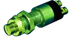 Messing-Verchromter Druck (Kontakt) Schalter, 30a, Bohrloch Ø14mm